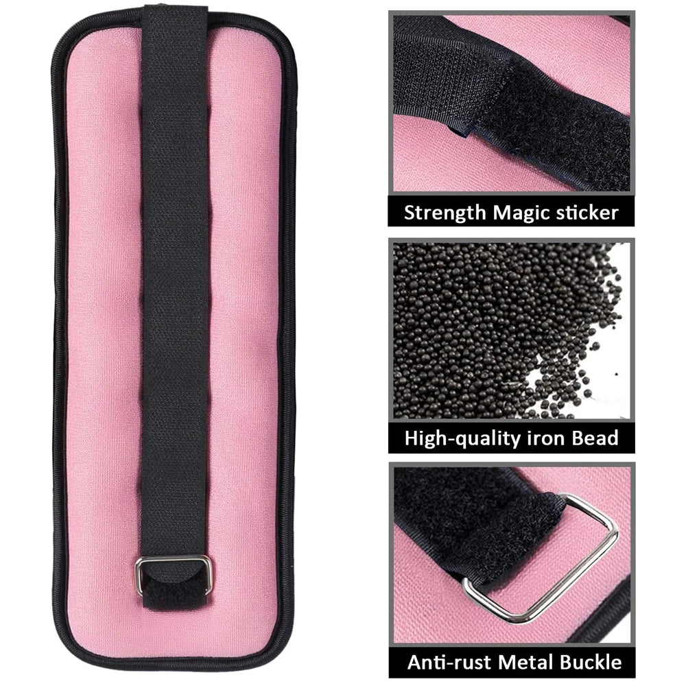 Adjustable Ankle & Wrist Weights for Full-Body Toning - Athique